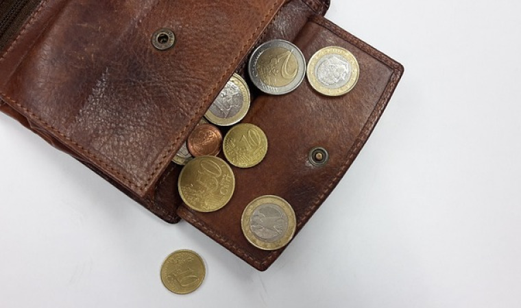 財布の中の小銭