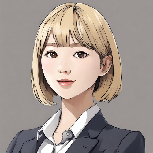 スーツのプロフィール画像